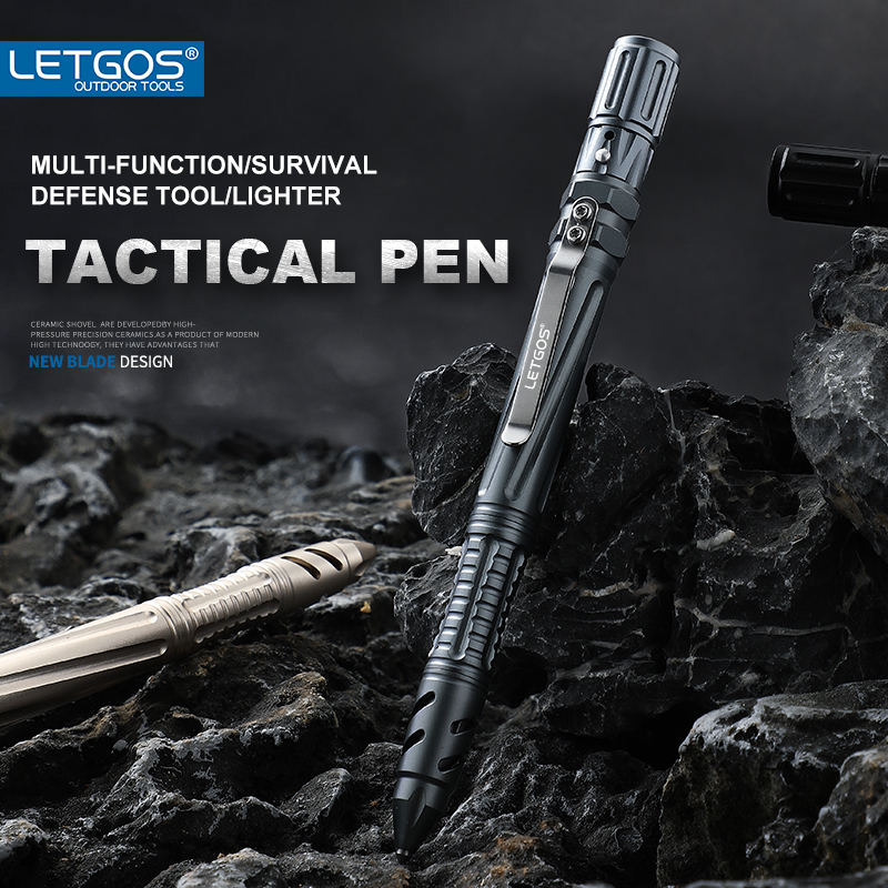 Pen Tactical Glass - LETGOS Aluminum Alloy Self Defense Tactical