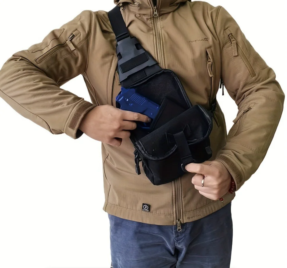 Tactical Sling Bag Concealed C - đánh giá và giá Edc Concealed Carry Sling Bag