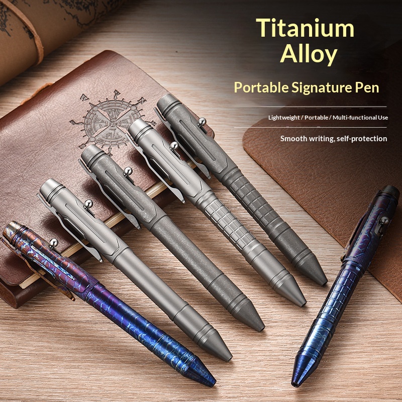 Portable Titanium Alloy EDC Ta - đánh giá và giá Pen Tactical Glass