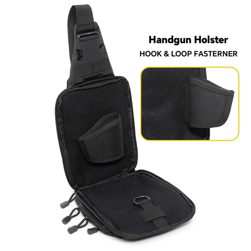 Tactical Sling Bag Concealed C - đánh giá và giá Edc Concealed Carry Sling Bag