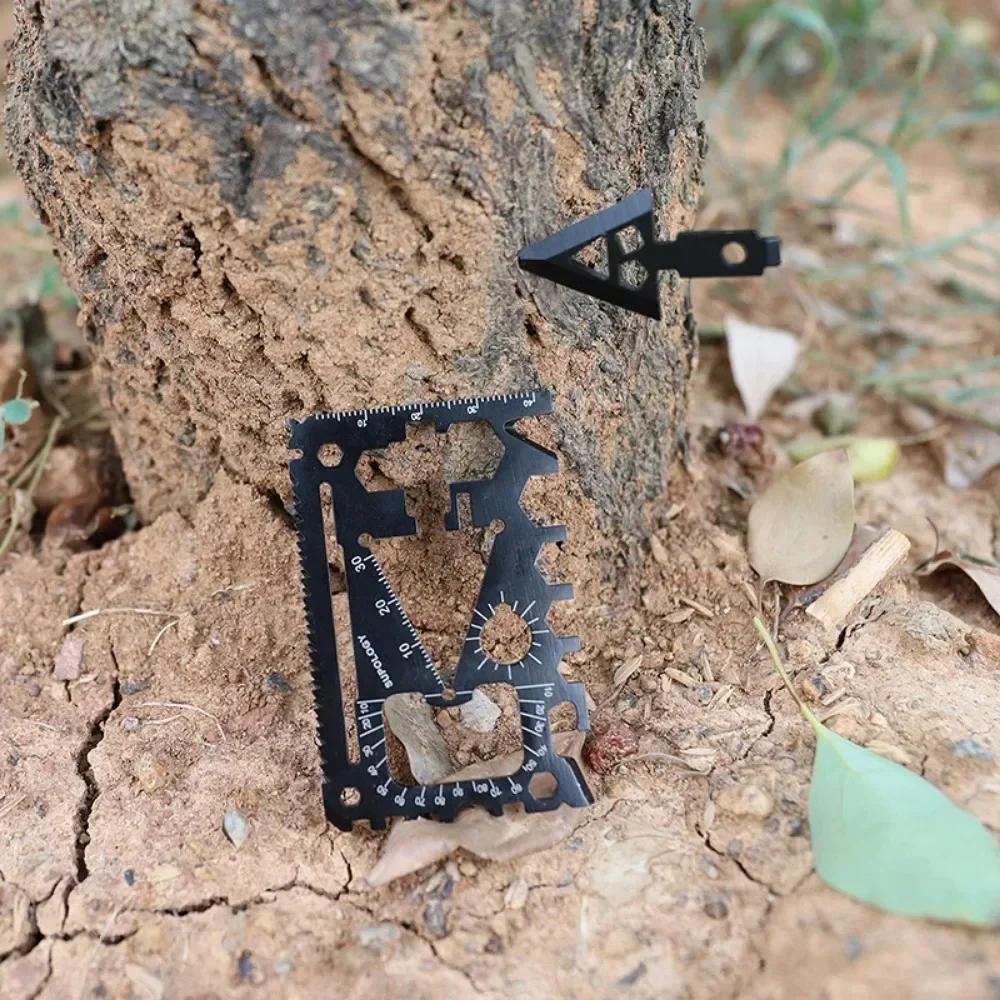 Outdoor Portable 18 in 1 Card  - đánh giá và giá Edc Carry Card