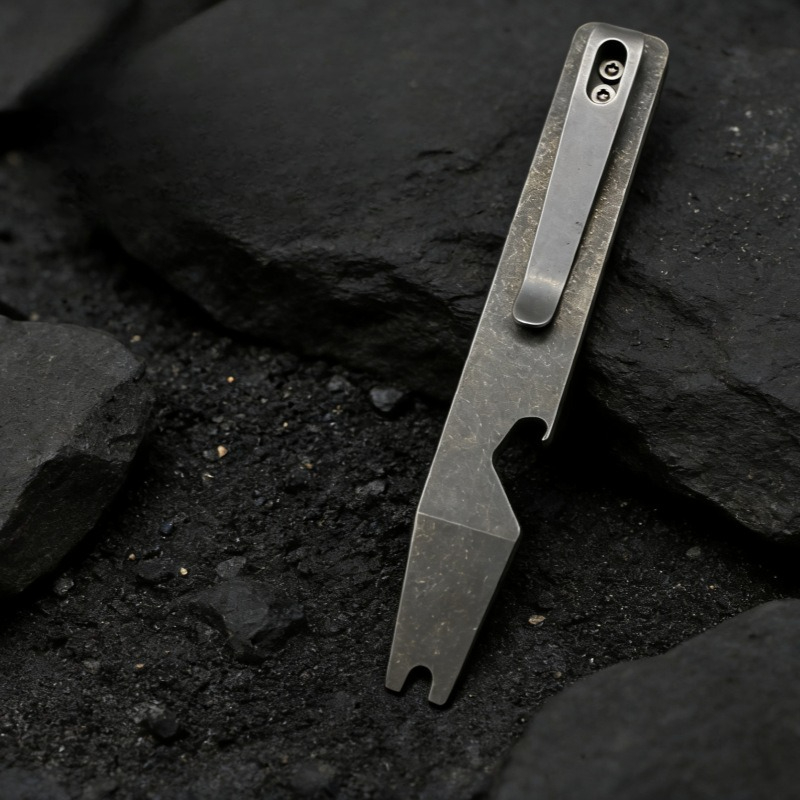 Titanium Pry Bar EDC Multi Too - đánh giá và giá Titanium Pry Bar
