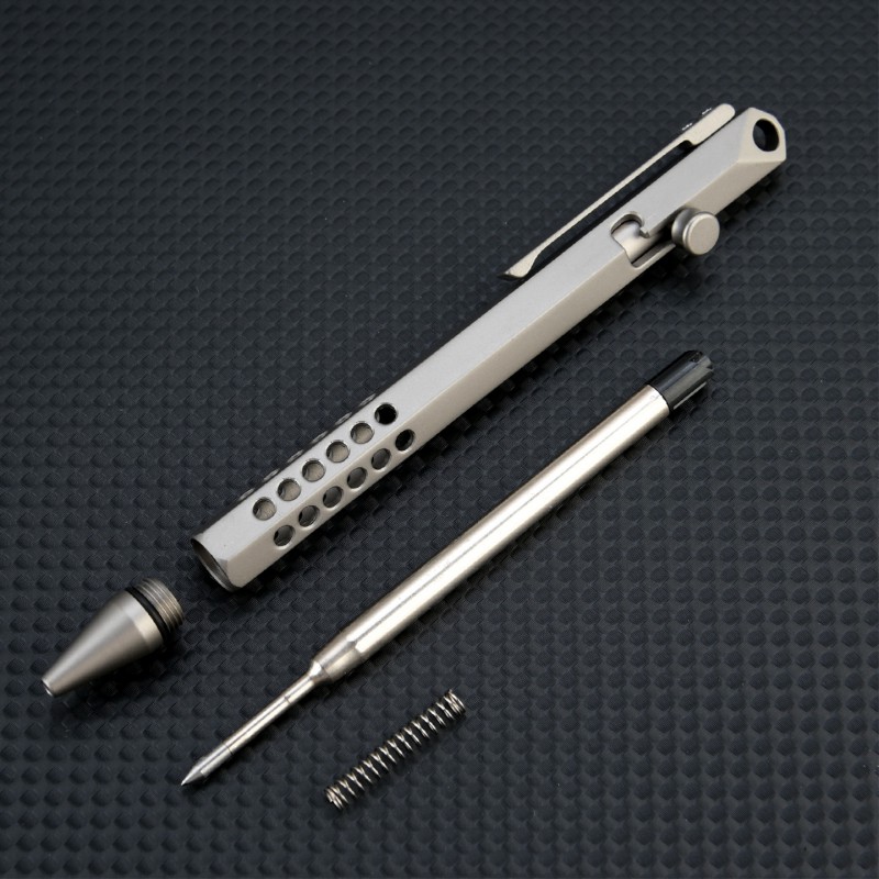 Titanium alloy Portable Pen 1p - đánh giá và giá Pen Tactical Glass