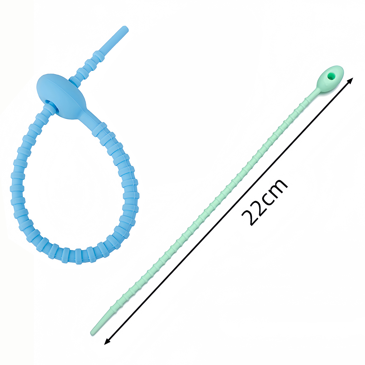 5/10PCS Silicone Reusable Bag  - đánh giá và giá Gear Tie Reusable