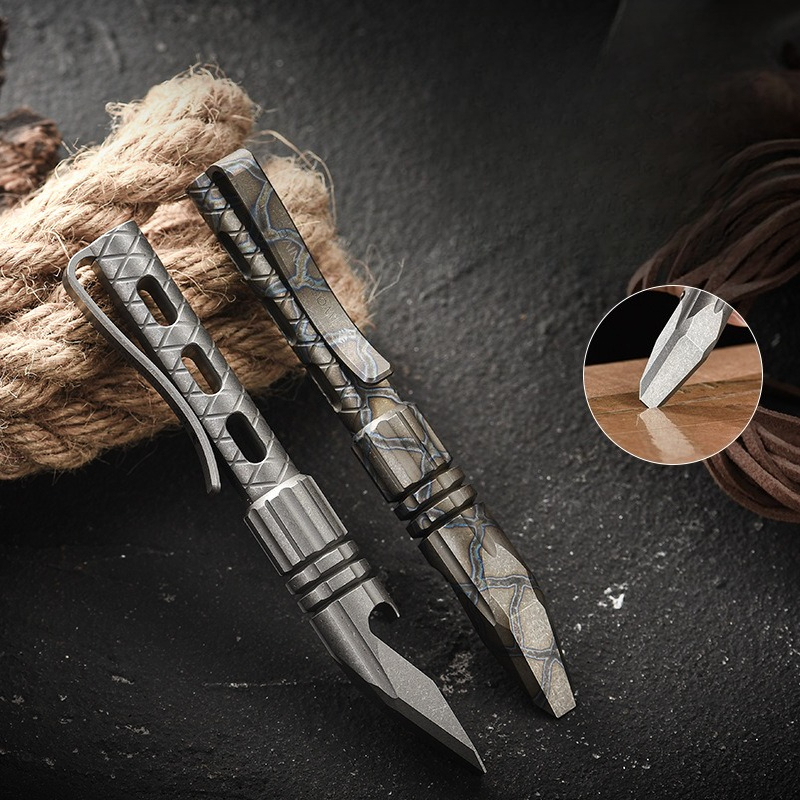 Outdoor Portable Self-defense  - đánh giá và giá Titanium Pry Bar