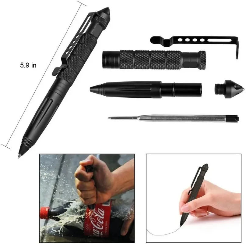 Military Tactical Pen Multifun - đánh giá và giá Pen Tactical Glass