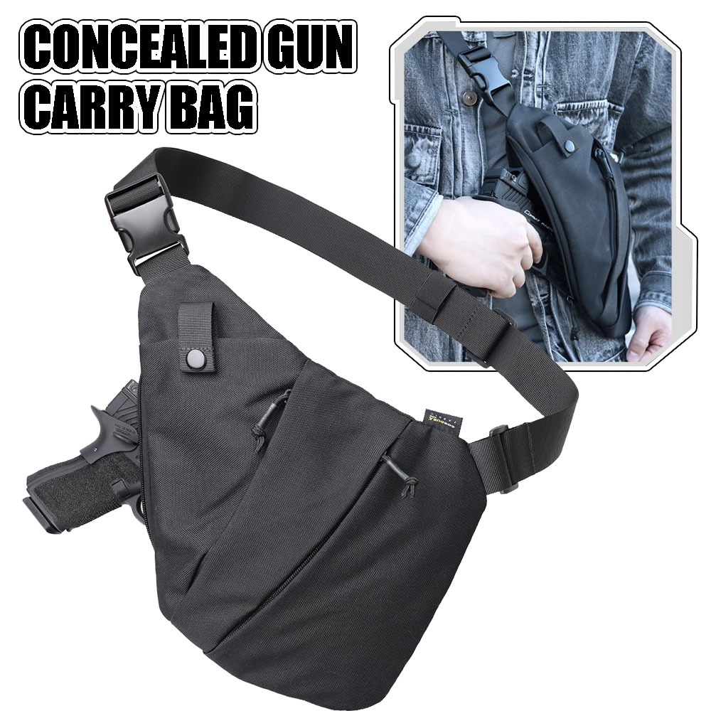 Tactical Concealed Gun Carry B - đánh giá và giá Edc Concealed Carry Sling Bag