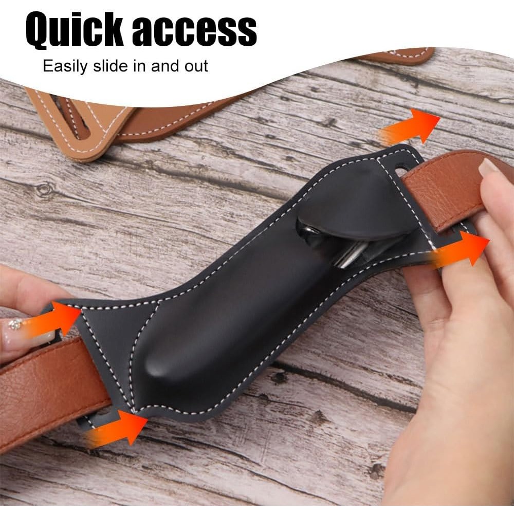 Tactical EDC Folding Knife She - đánh giá và giá Edc Carry Belt Leather