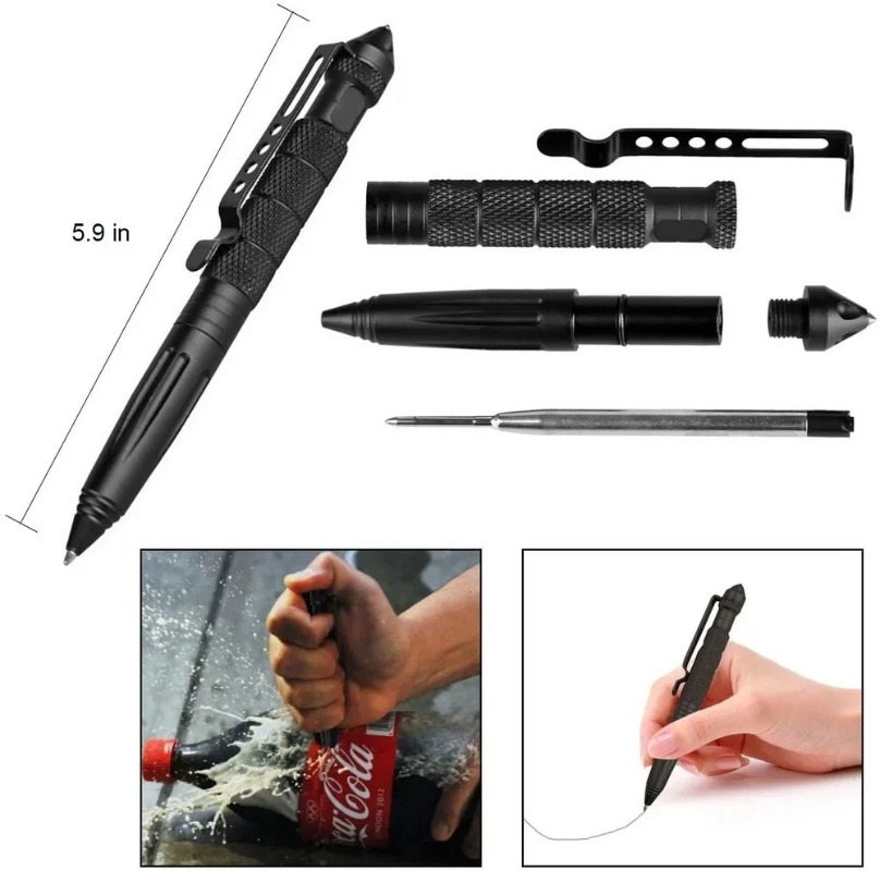 Military Tactical Pen Aluminum - đánh giá và giá Pen Tactical Glass