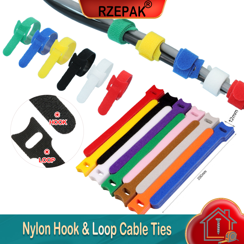 10~1000pcs Nylon Cable Ties 12 - đánh giá và giá Gear Tie Reusable