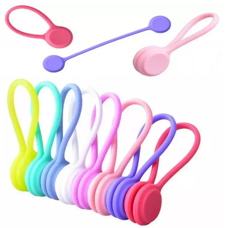 Silicone Magnetic Cable Ties S - đánh giá và giá Gear Tie Reusable