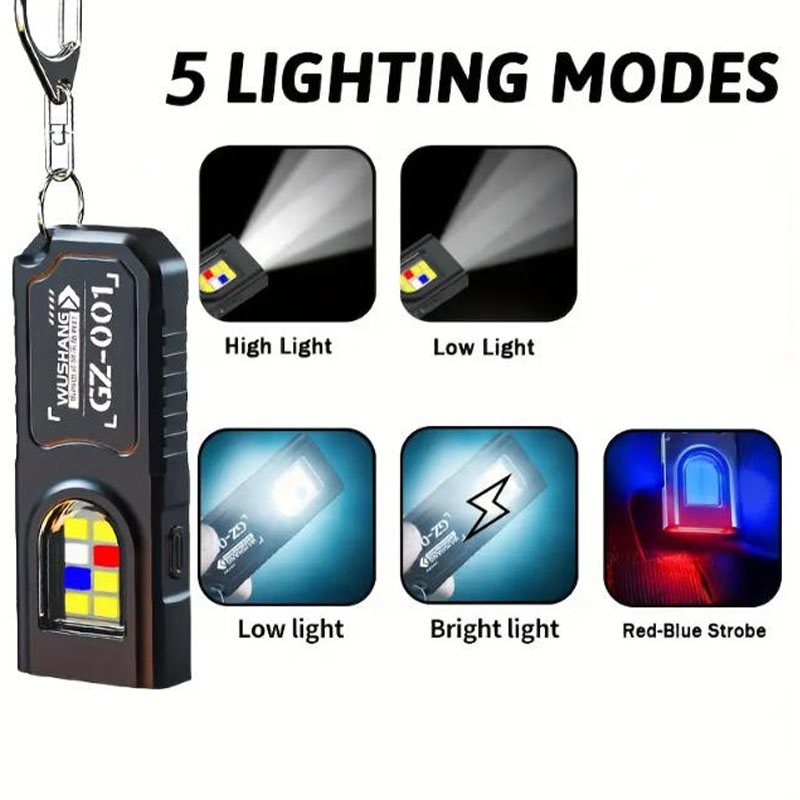 Multifunctional Keychain Flash - đánh giá và giá Keychain Flashlight