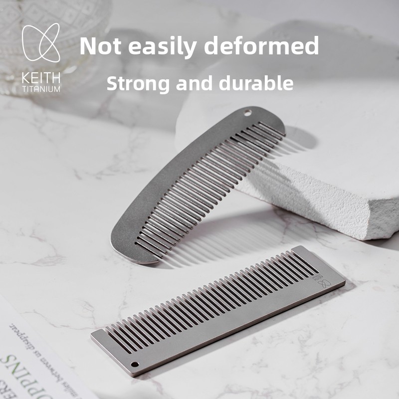 KEITH Lược Tóc Titan Nguyên Ch - đánh giá và giá Comb Pocket Titanium