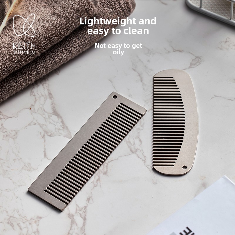 KEITH Lược Tóc Titan Nguyên Ch - đánh giá và giá Comb Pocket Titanium