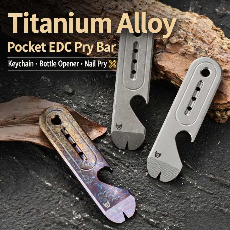 Titanium Alloy Pocket Pry Bar  - đánh giá và giá Titanium Pry Bar