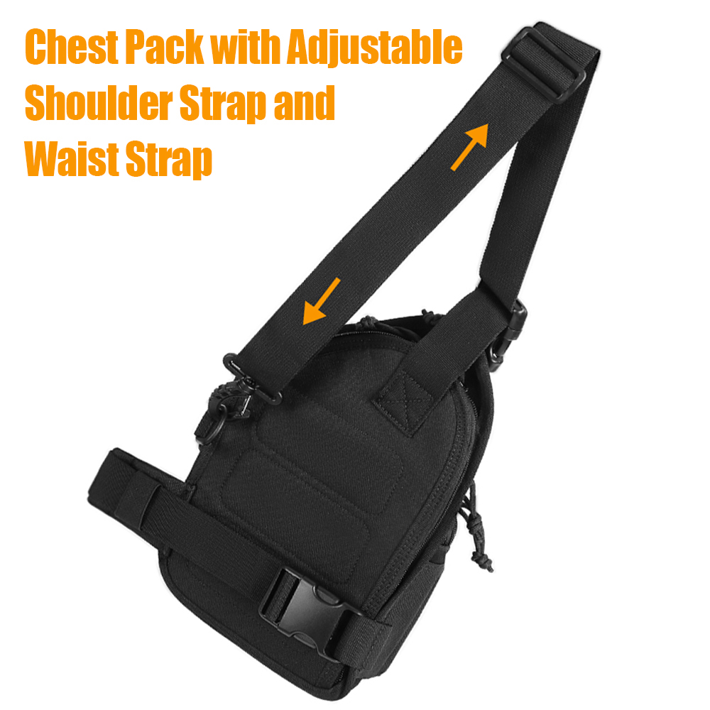 Tactical Gun Bag EDC Shoulder  - đánh giá và giá Edc Concealed Carry Sling Bag