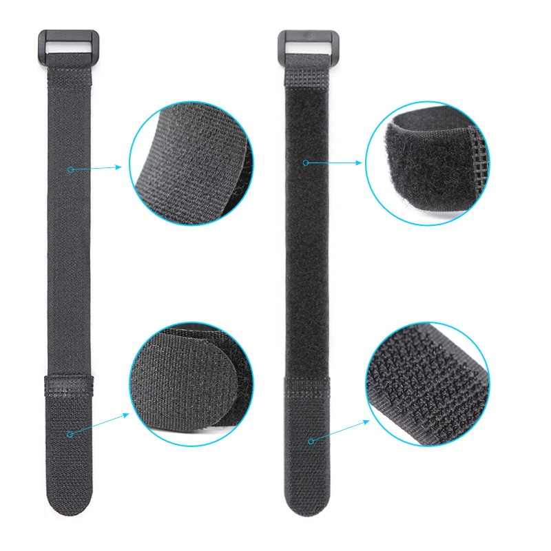 20Pcs Black Hook and Loop Stra - đánh giá và giá Gear Tie Reusable