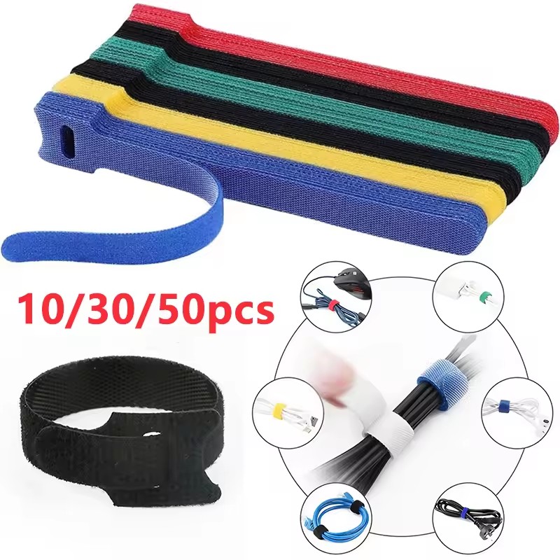 10/30/50pcs Multi-Purpose Fast - đánh giá và giá Gear Tie Reusable